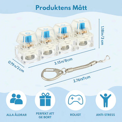 Clickie Stress Nyckelring™