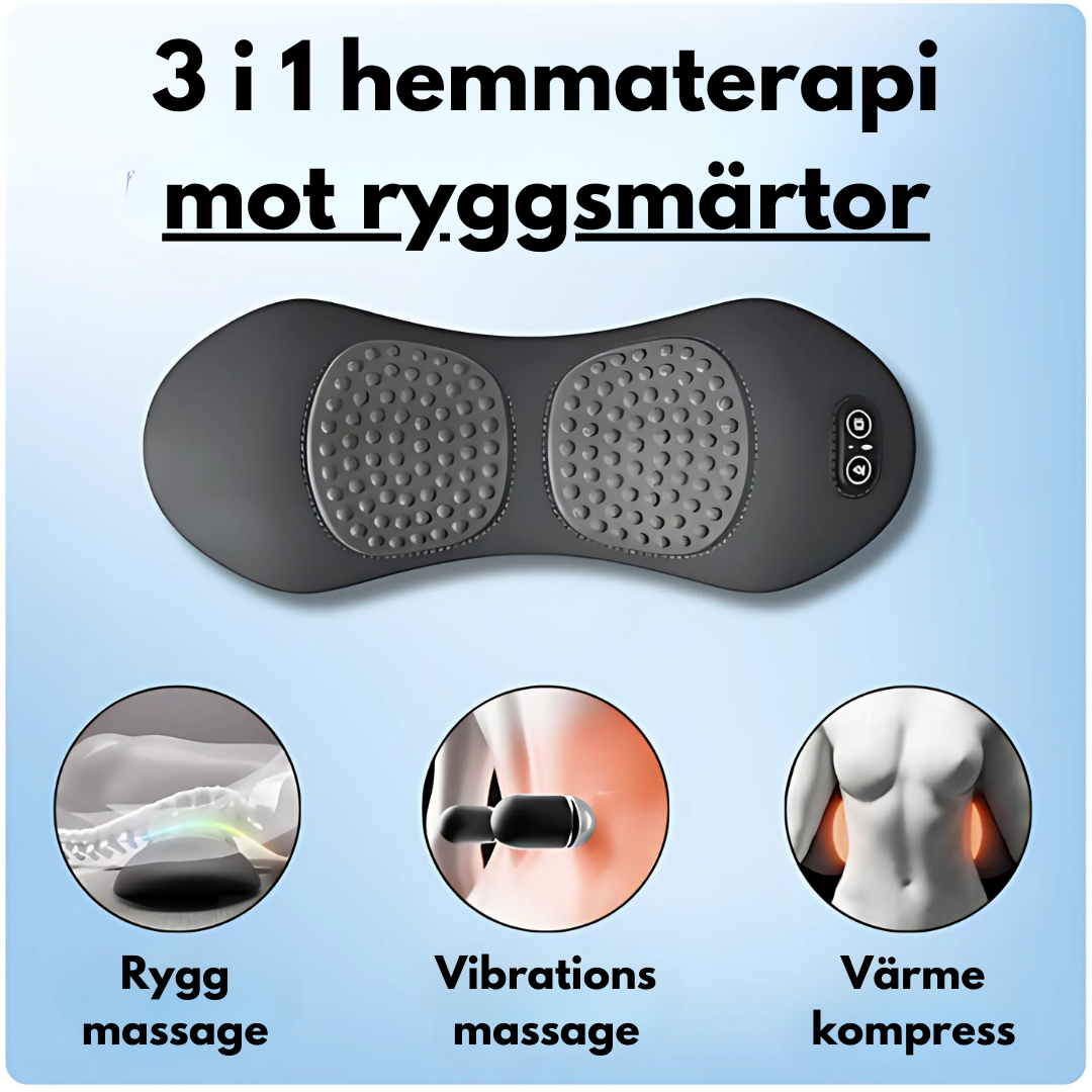 3 i 1 Rygg massage