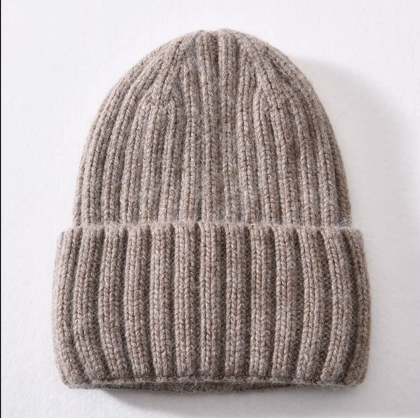 Classic Satin Beanie kastanje brun