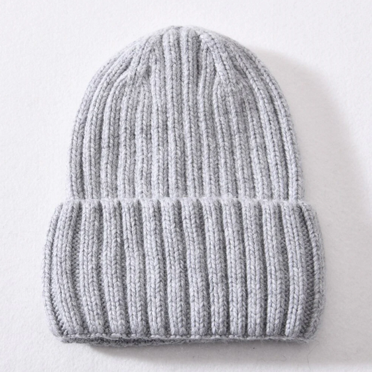 Classic Satin Beanie grå